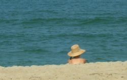 Straw Hat by Kelly N. Saunders 